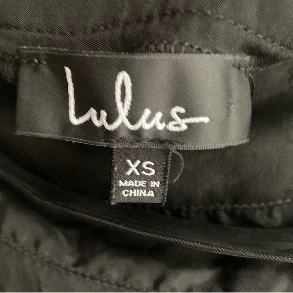 Lulu's Chic Black Asymmetrical Skirt - Picture 3 of 12